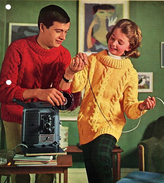 Teenage Sweaters with alternative necklines