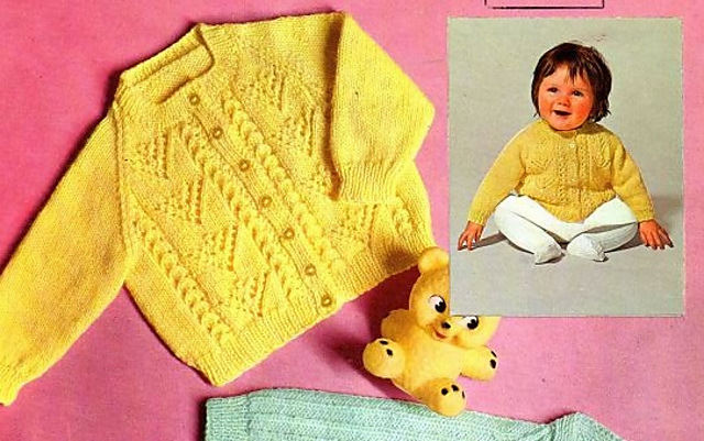 Round neck cardigan