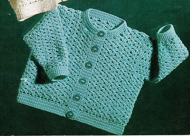 Turquoise cardigan