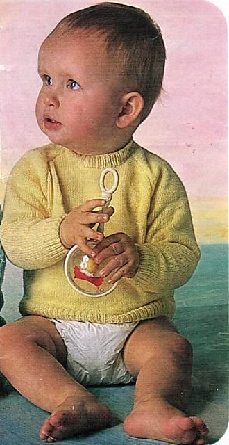 Lemon plain sweater