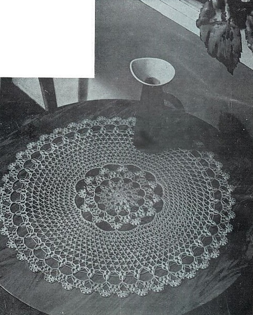 Coffee table mat
