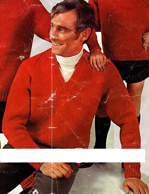 Vee neck sweater