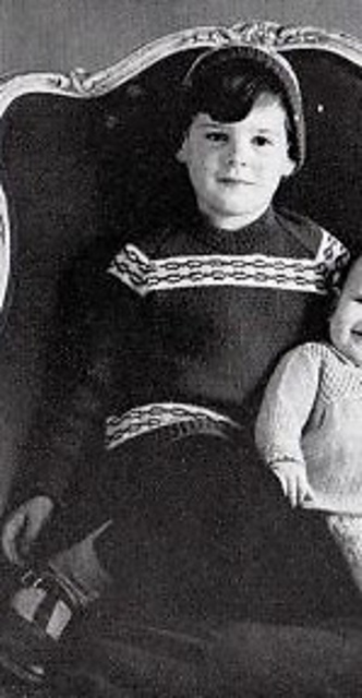Child's sweater and cap