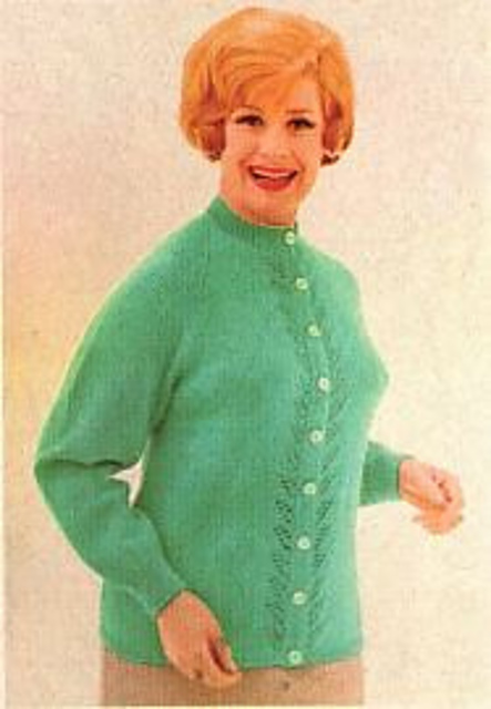 Raglan cardigan 1137