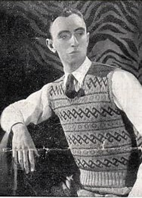 Man's Fair Isle Pullover 844