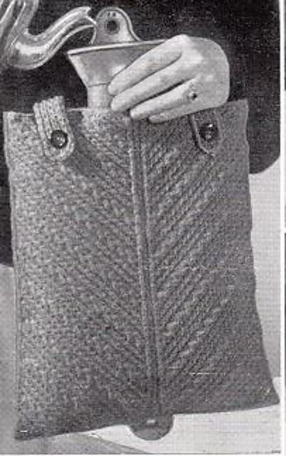 Hot water bottle cover