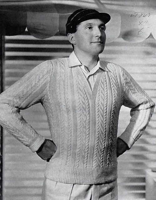 Sweater in Glengarry