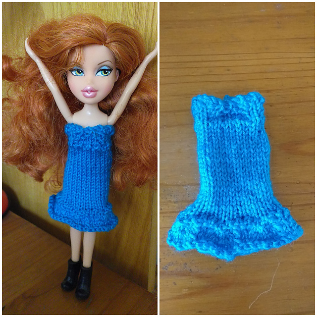 Bratz #119 Light blue dress