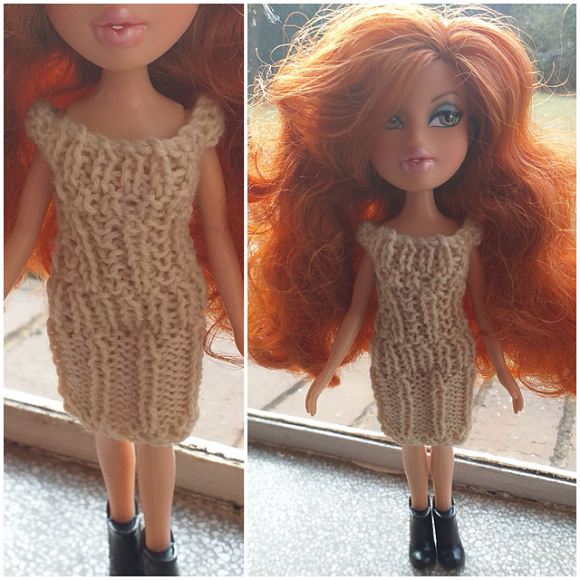 Bratz #069 Brown dress