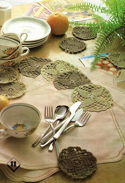 Table Mat and Coasters