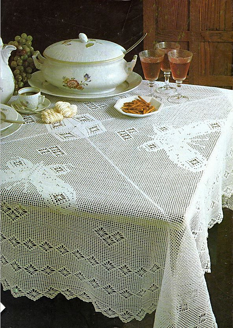 Butterflies tablecloth