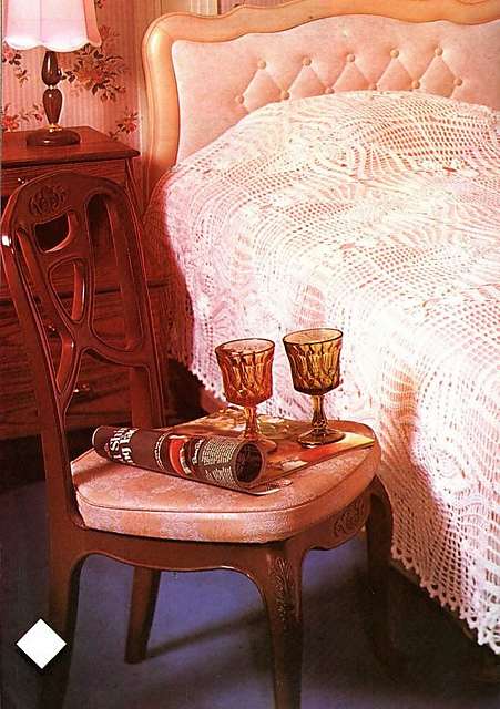 White Bedspread