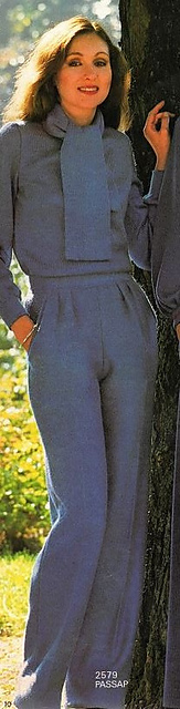 2579 Lady's trousers: pleated
