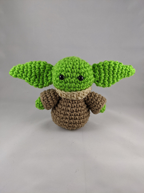 Baby Yoda Amigurumi Doll