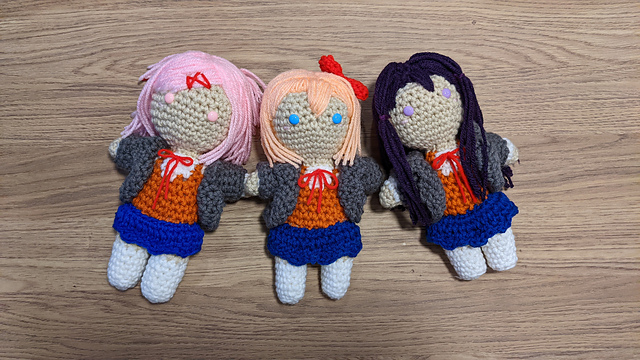 Japanese School Girl Amigurumi