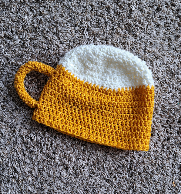 Ravelry Beer Stein Hat pattern by Lindsay Hoffman