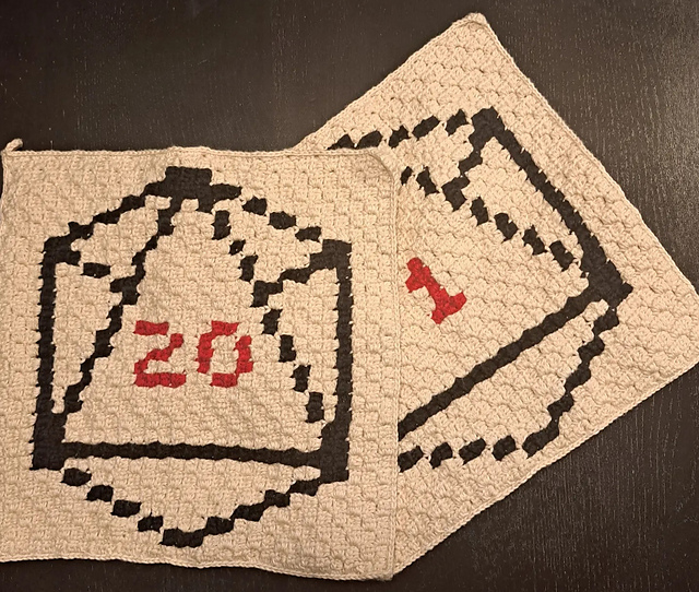 D&D oven mitts