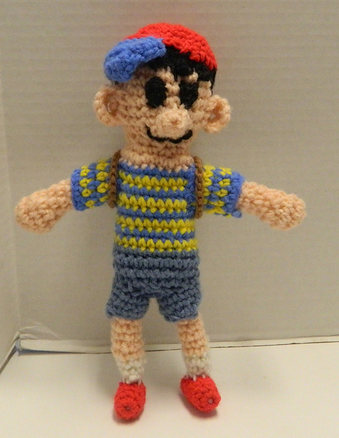 Ness Earthbound Amigurumi