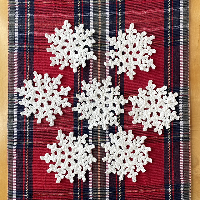 Snowflake Coasters