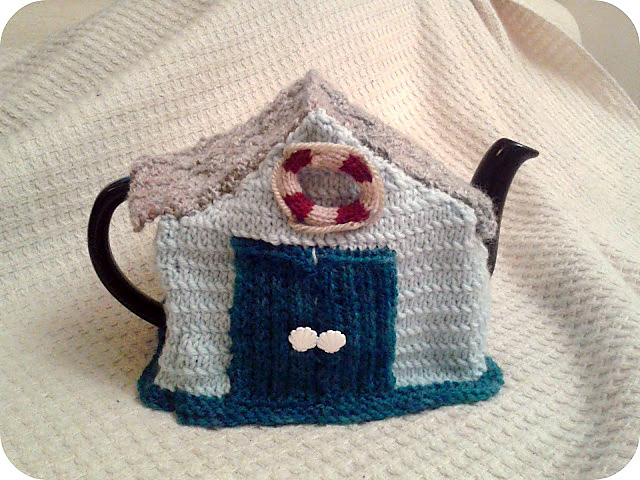 Beach Hut Tea Cosy