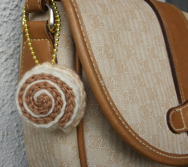 Cinnamon Roll Keychain/Ornament
