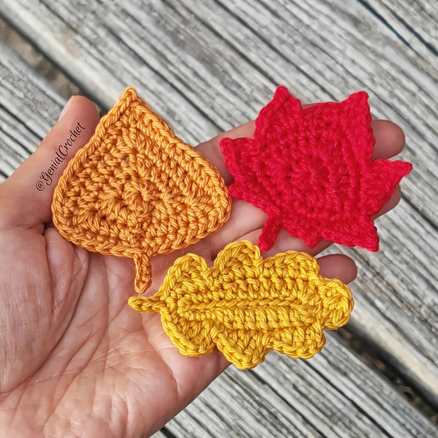 Ravelry: Mini Fall Leaves pattern by Sandra Tsotsoriya