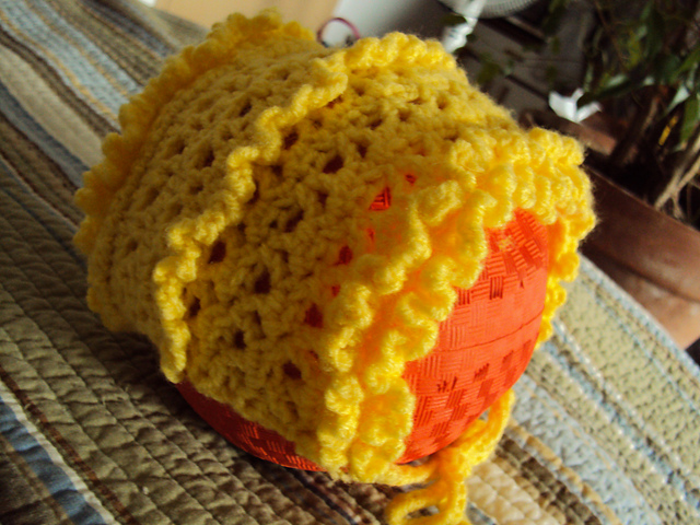 Lyn's Lacy Baby Bonnet