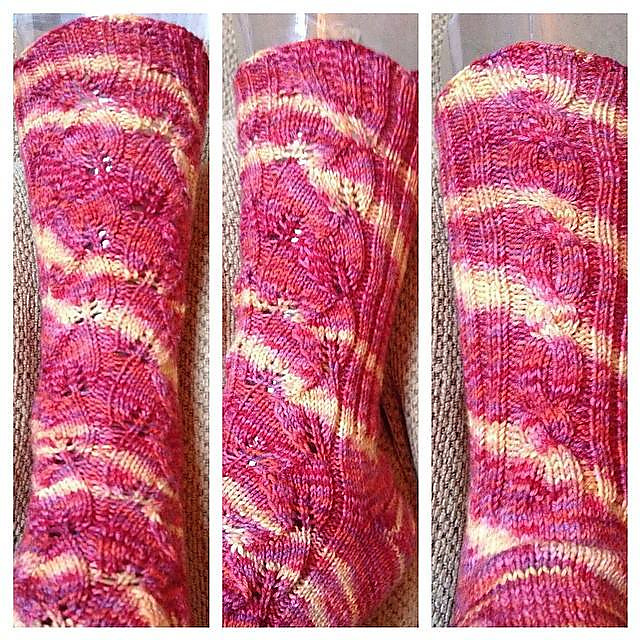 Falling Leaves Socks