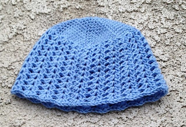 Darling Crochet Shell Cap