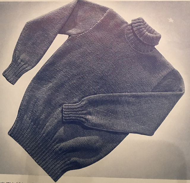 Approved Navy Turtleneck Pullover No. 217