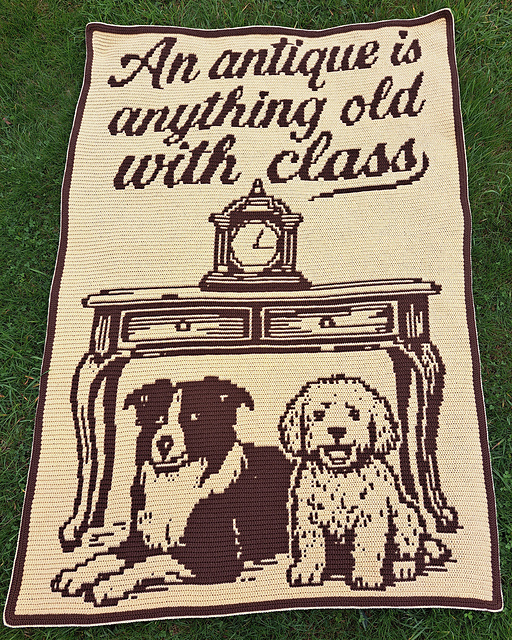 Timeless Tails | Antique and Dog Blanket