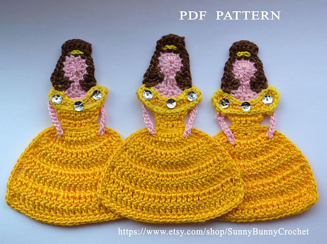 white christmas dresses Belle Dress Crochet Pattern – The Moule Hole