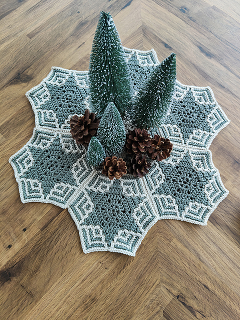 Starlight Mosaic Hexagon