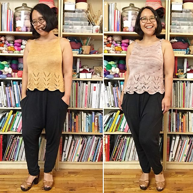 トップス Bamboo Basket Pattern Knitted Top Ravelry: Bamboo Summer Top pattern by Nancy Ricci