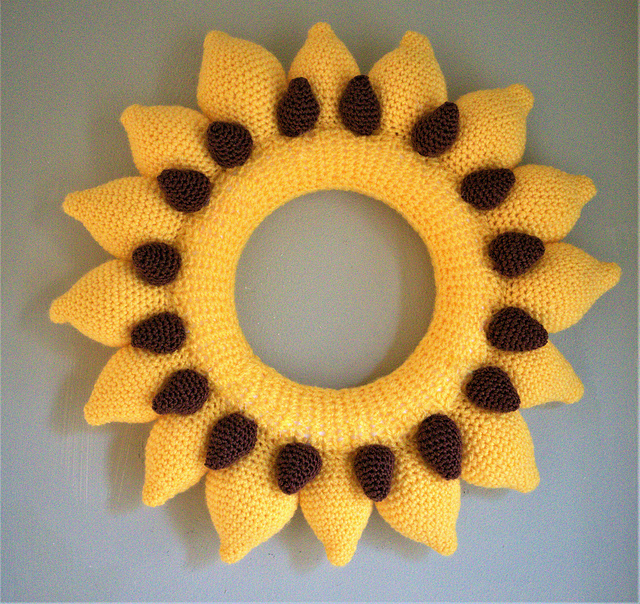 Sunflower Wreath