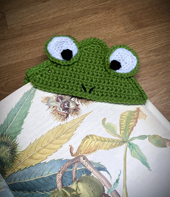 Corner Bookmark - Frog