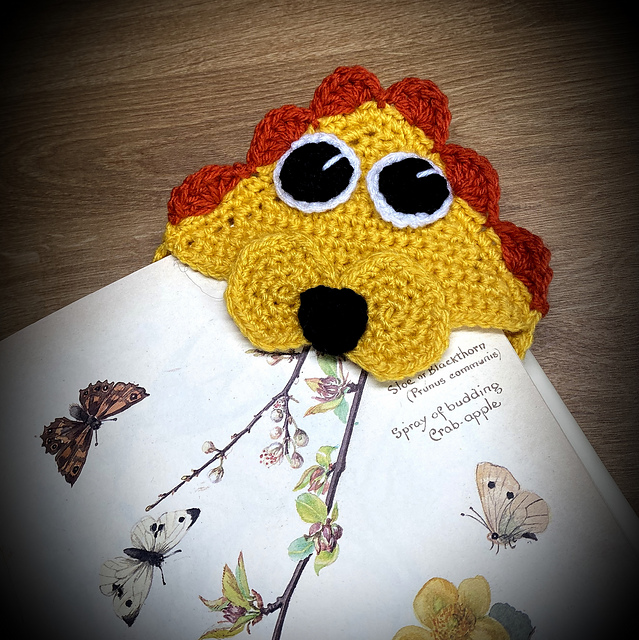 Corner Bookmark - Lion