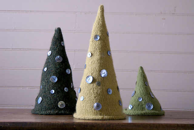 Felted Trees