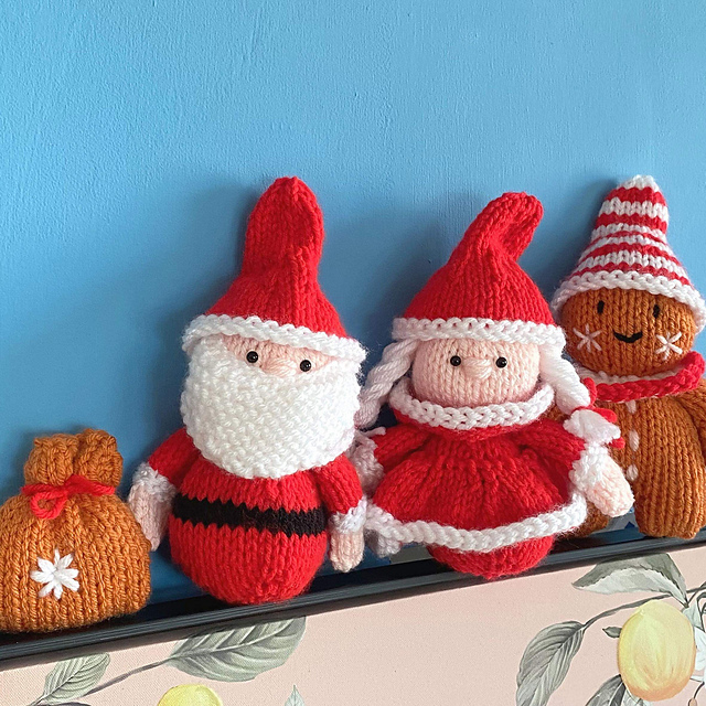 Christmas Santa Family Toys