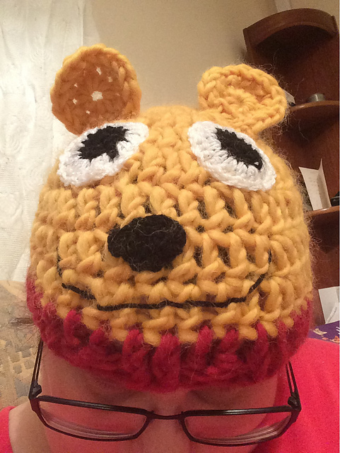 Chunky Baby Teddy Bear Hat