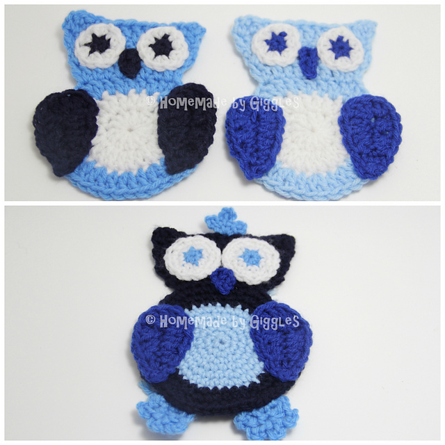 Owl Appliqué Two Ways