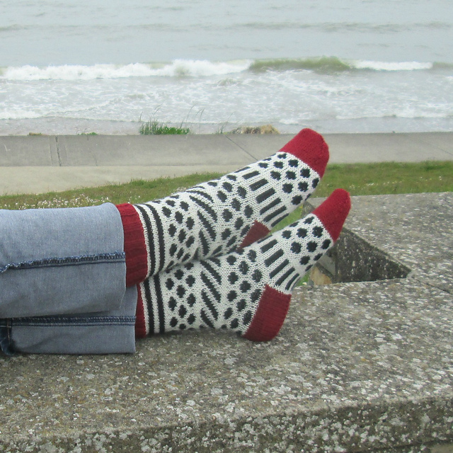 Dots and Stripes Socks