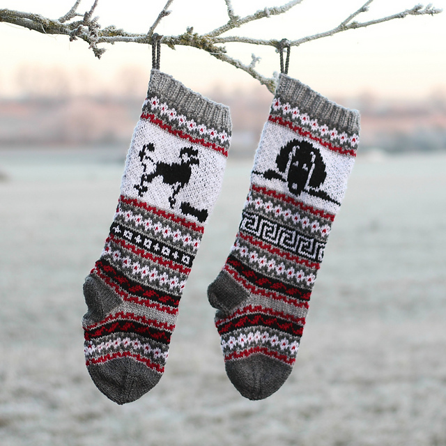 Doggies Christmas Stockings