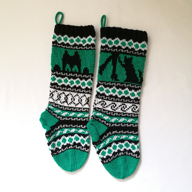 Christmas Stockings Cats