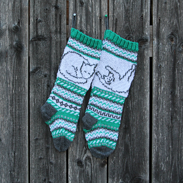Cat Christmas Stockings