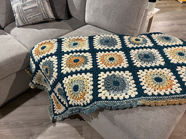 Coral Reef Afghan