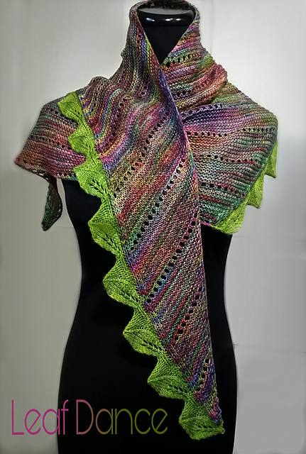 Leaf Dance Shawl