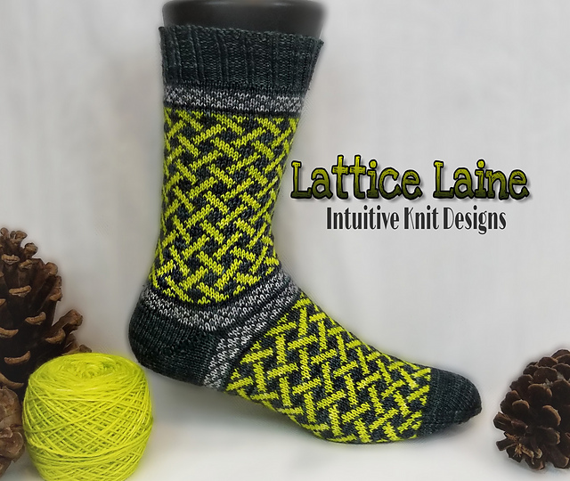 Lattice Laine Socks