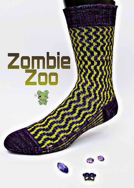 Zombie Zoo Socks