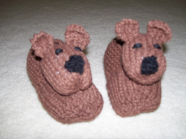 Sugar n Cream Bear Slippers
